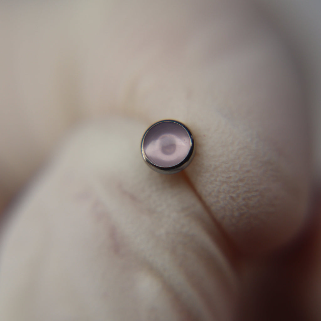 LABRET CON PIEDRA NATURAL