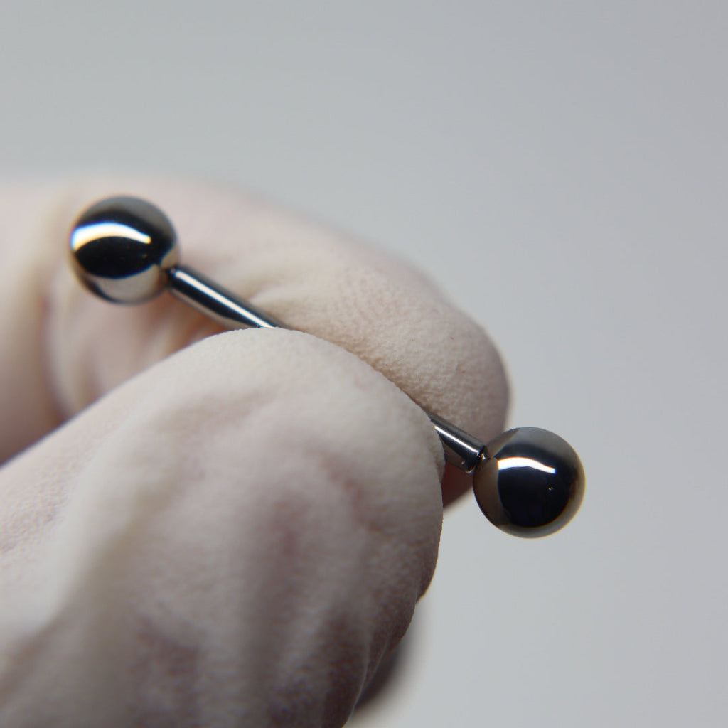 BARBELL DE ESFERA LISA PUSH PIN