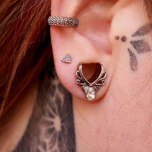 LABRET TRIÁNGULO CIRCULAR