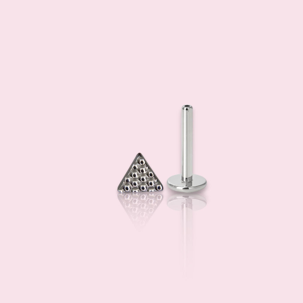 LABRET TRIÁNGULO CIRCULAR