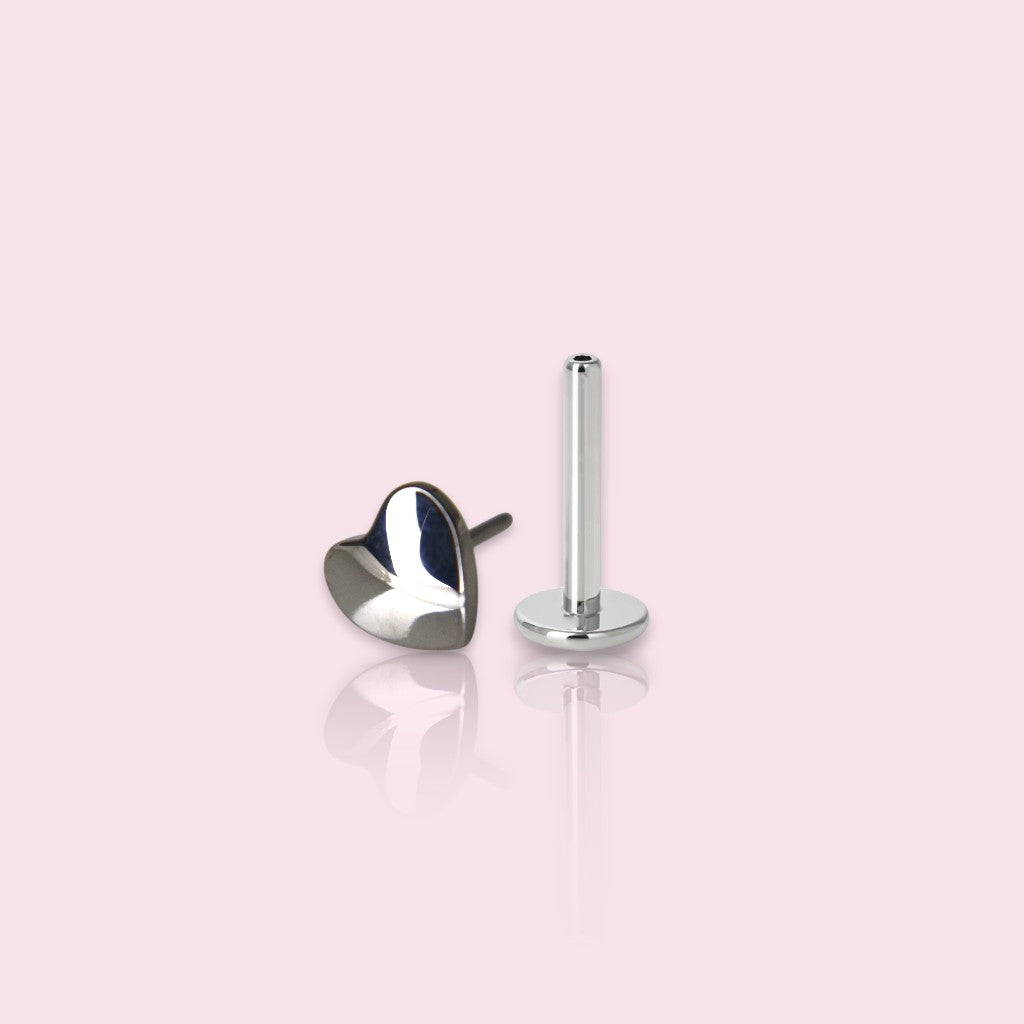 LABRET CORAZÓN 3D