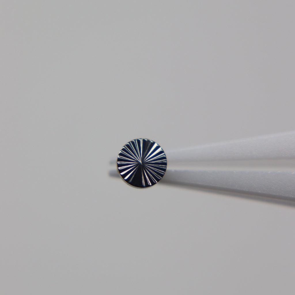 LABRET REDONDO DIAMANTADO