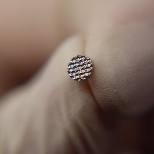 LABRET CÍRCULO EN CORTE CIRCULAR