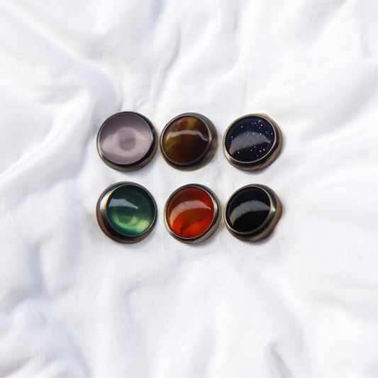 LABRET CON PIEDRA NATURAL(4mm)