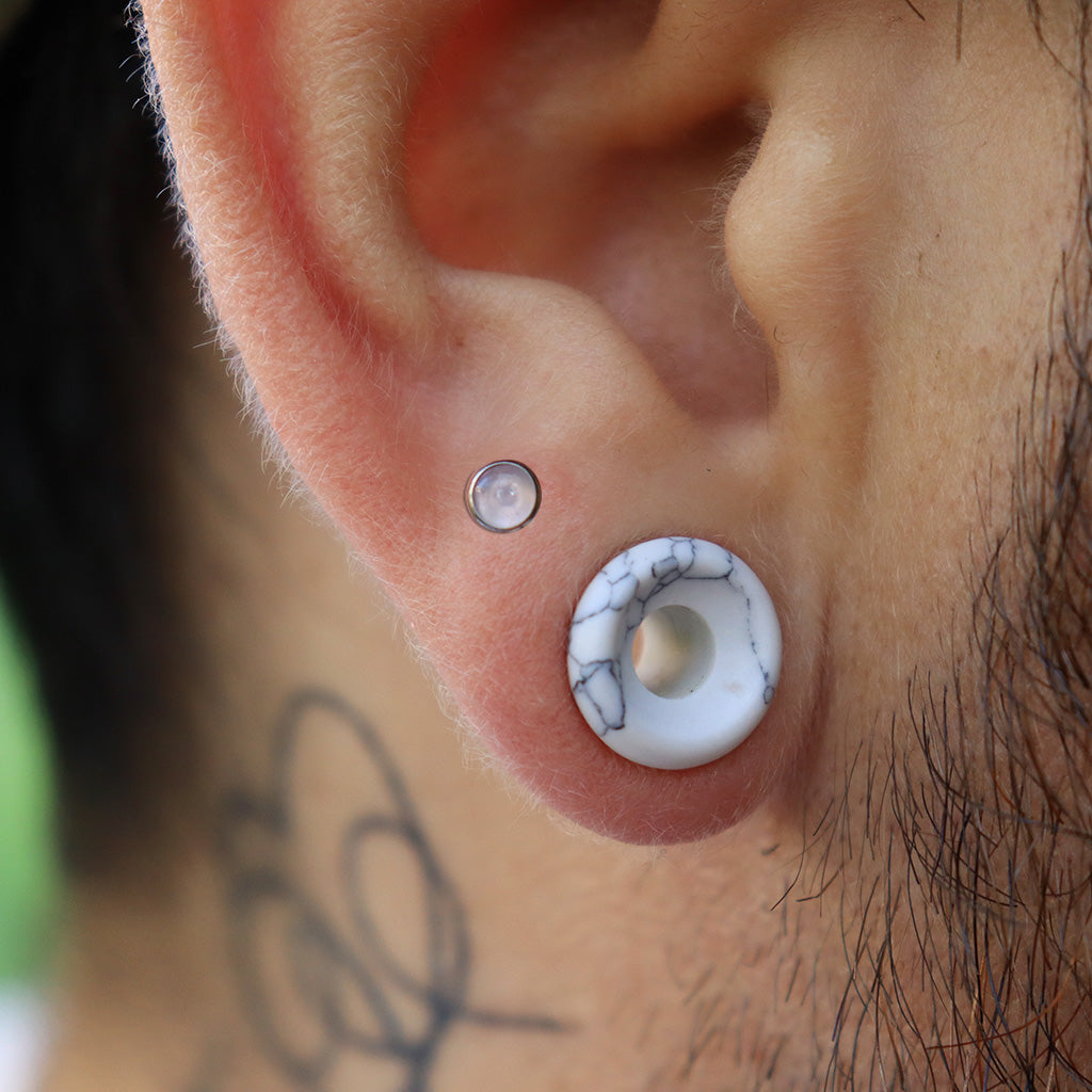 LABRET CON PIEDRA NATURAL