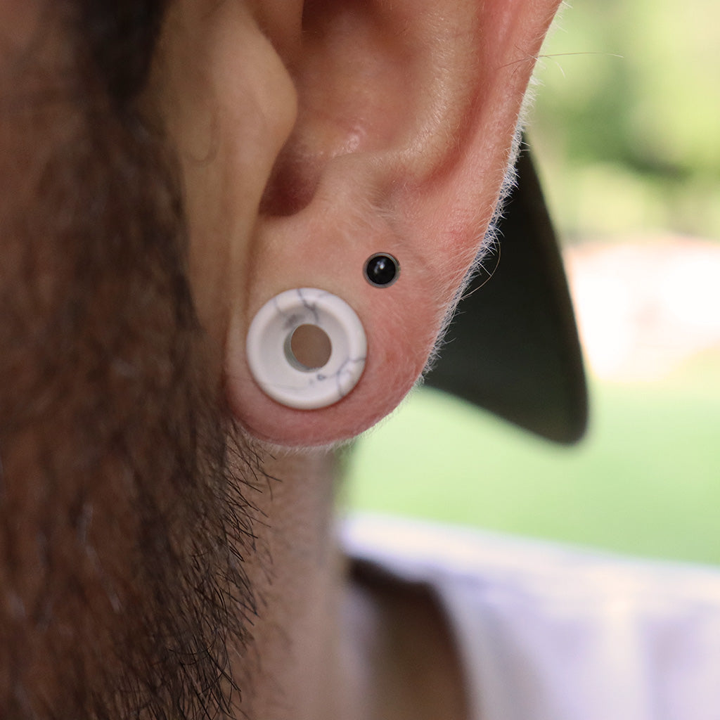 LABRET CON PIEDRA NATURAL