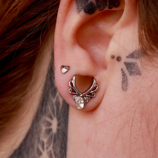 LABRET CORAZÓN 3D