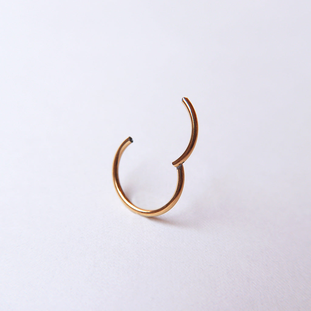 CLICKER RING DORADA