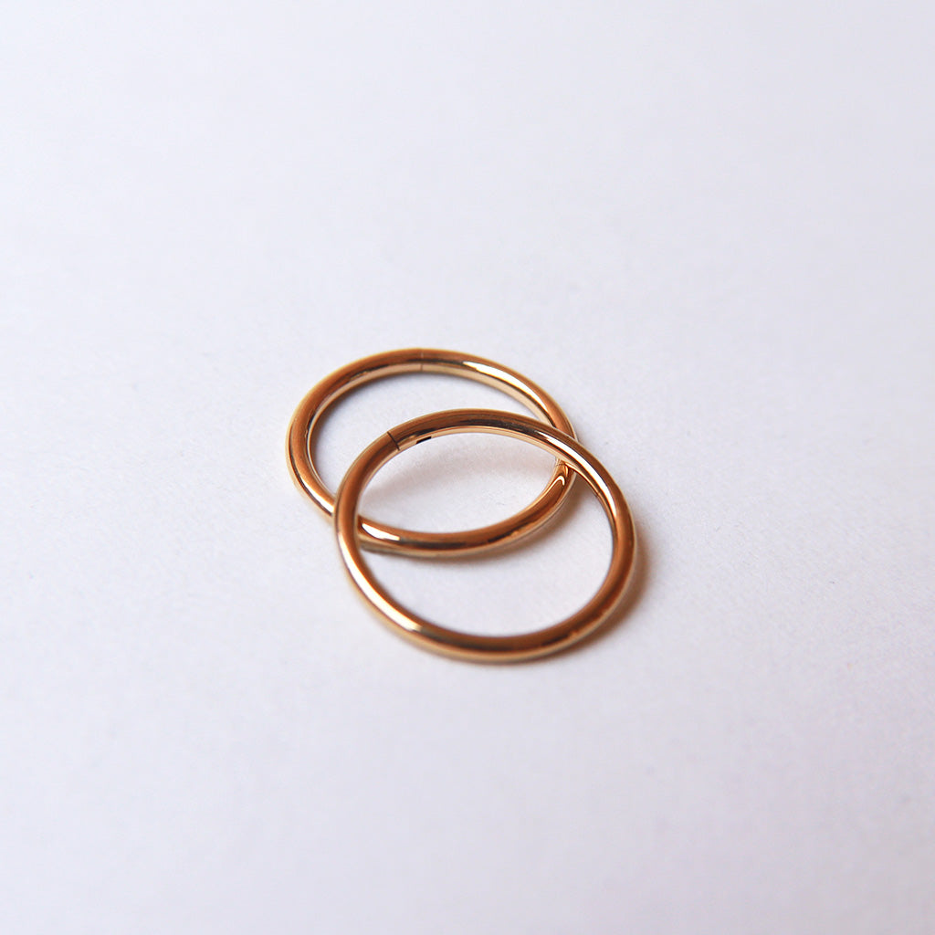 CLICKER RING DORADA